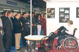 Hr. Alberto Galern,  Generaldirektr for Det Nationale Institut for Sygesikring og Indvandring og  Hr. Antoni Siurana Zaragoza, Borgmester i Lleida og Folketingsmedlem i Katalonien besger Canix